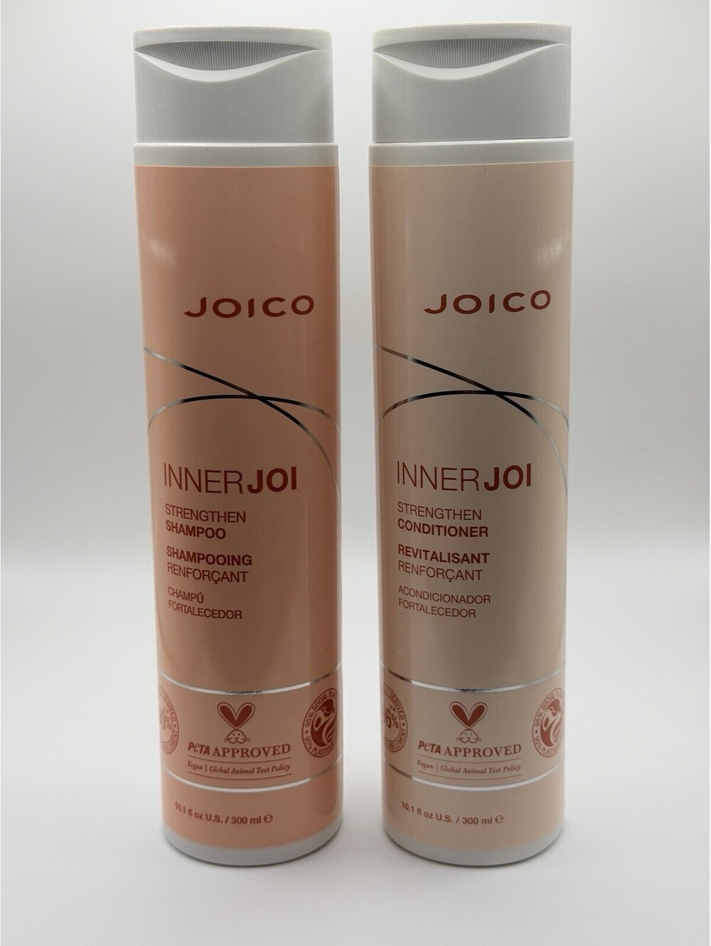 JOICO INNERJOI STRENGTHEN SHAMPOO/ CONDITIONER 10.7 OZ Each Duo!